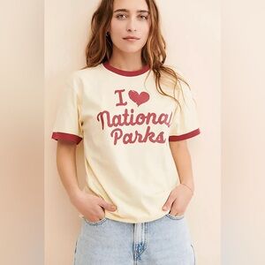 Parks Project I Heart Parks Love National Parks Tee XS NWT